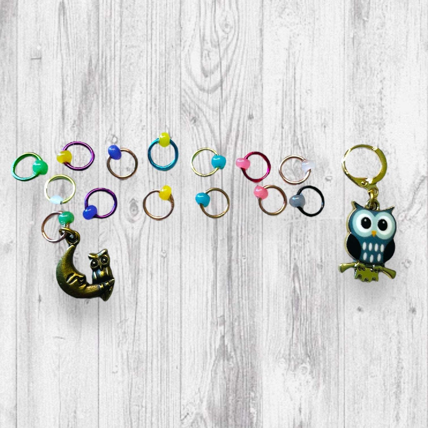 Owl I Do Is Win! Progress Marker Set - AdoreKnit