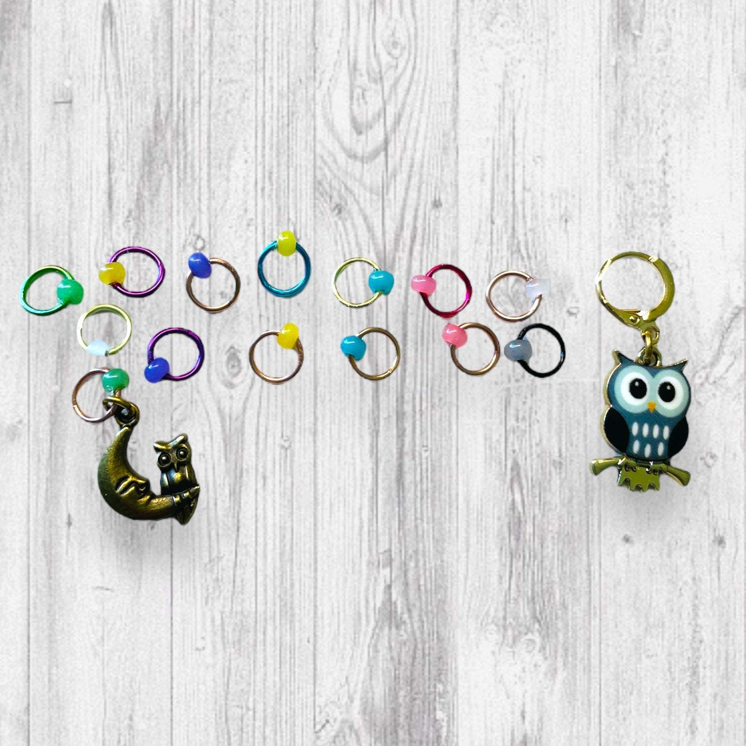 Owl I Do Is Win! Progress Marker Set - AdoreKnit