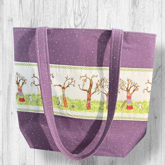 Tree Meowgicians Project Bag