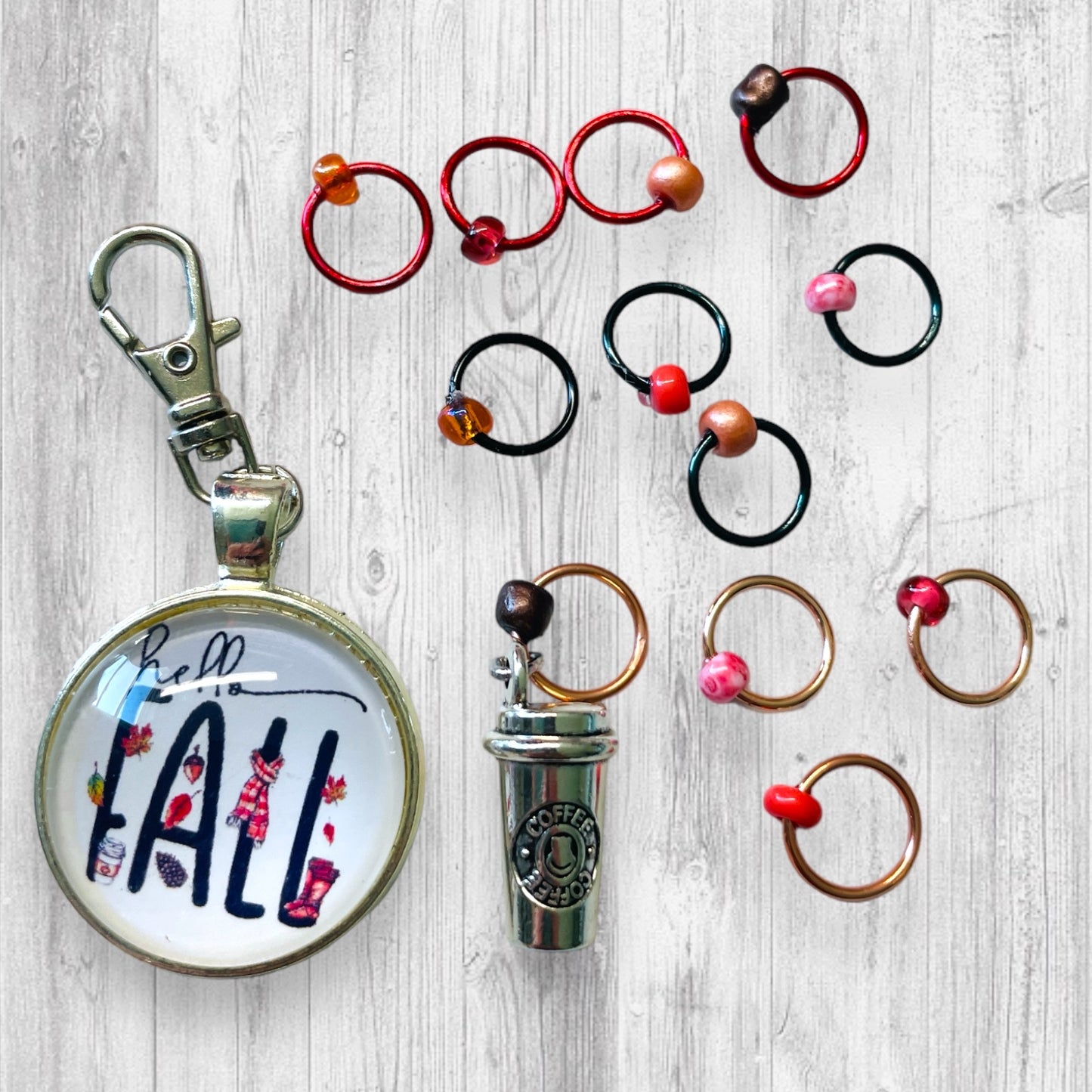 Hello Fall Progress Marker Set PSL - AdoreKnit