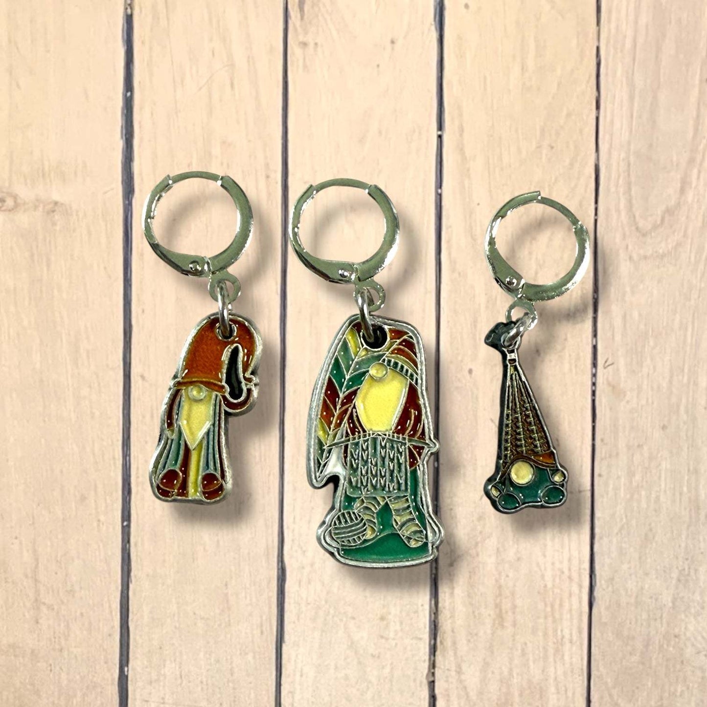 2025 Fall Three Gno-migos Progress Marker Set for Imagined Landscapes (Rust/Teal)