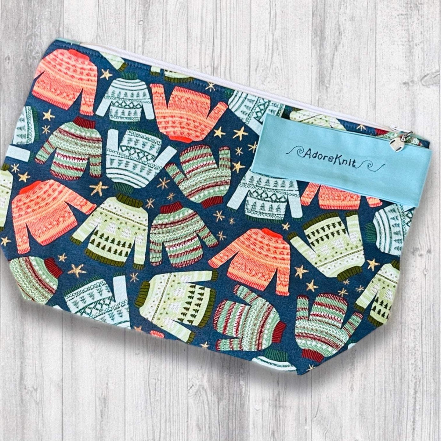 Sweater Knitting Project Bag - AdoreKnit