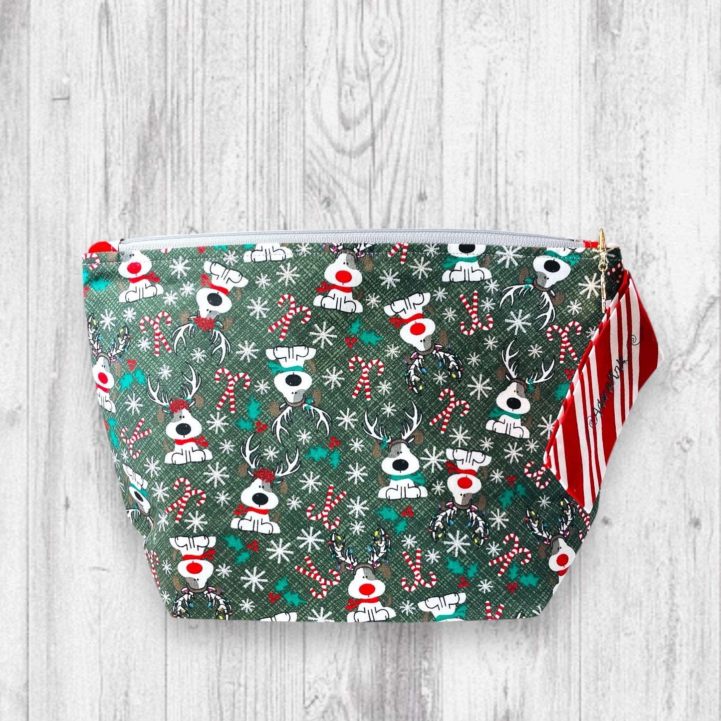 Candy Canines & Christmas Lights Project Bag