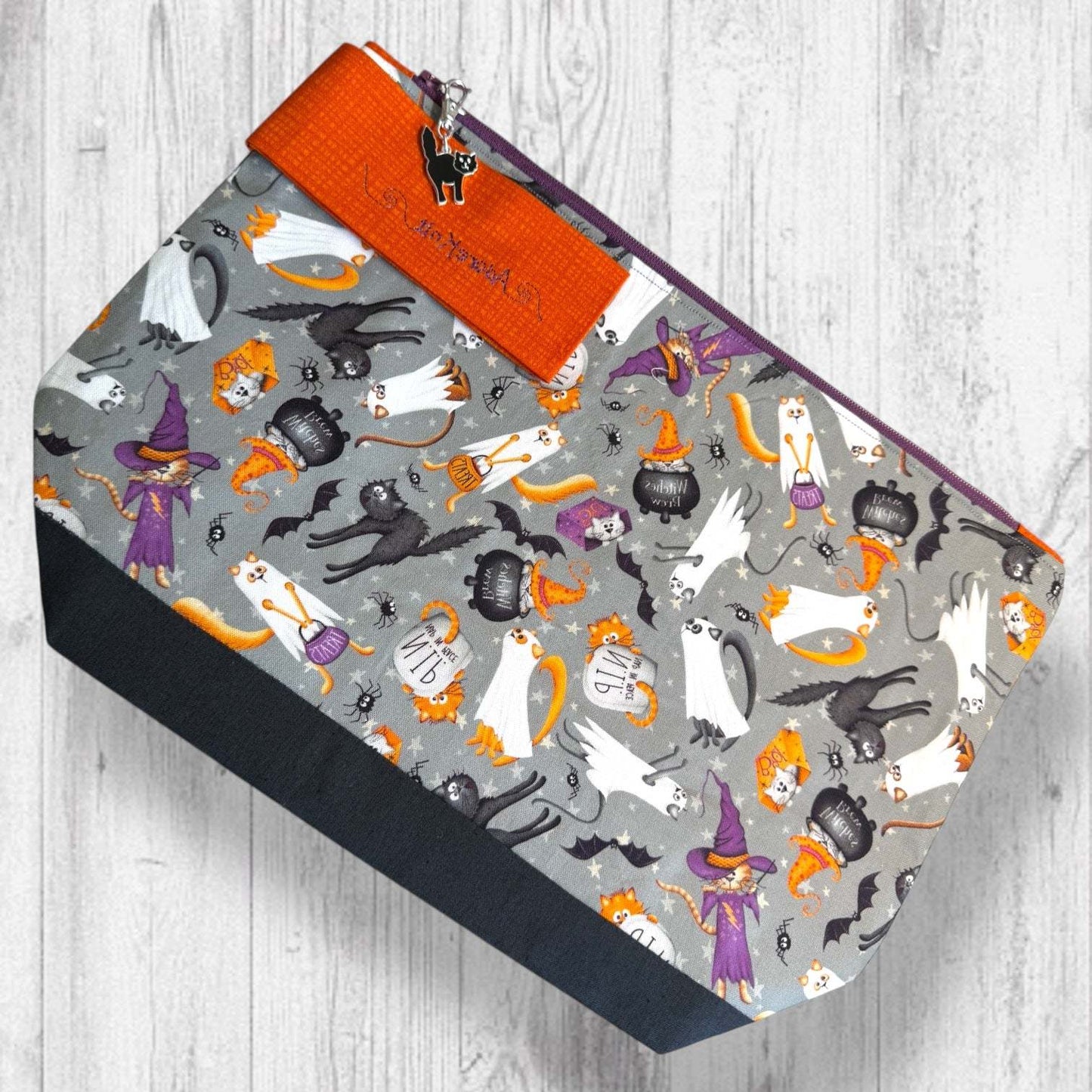 Frightfully Feline Equator Project Bag