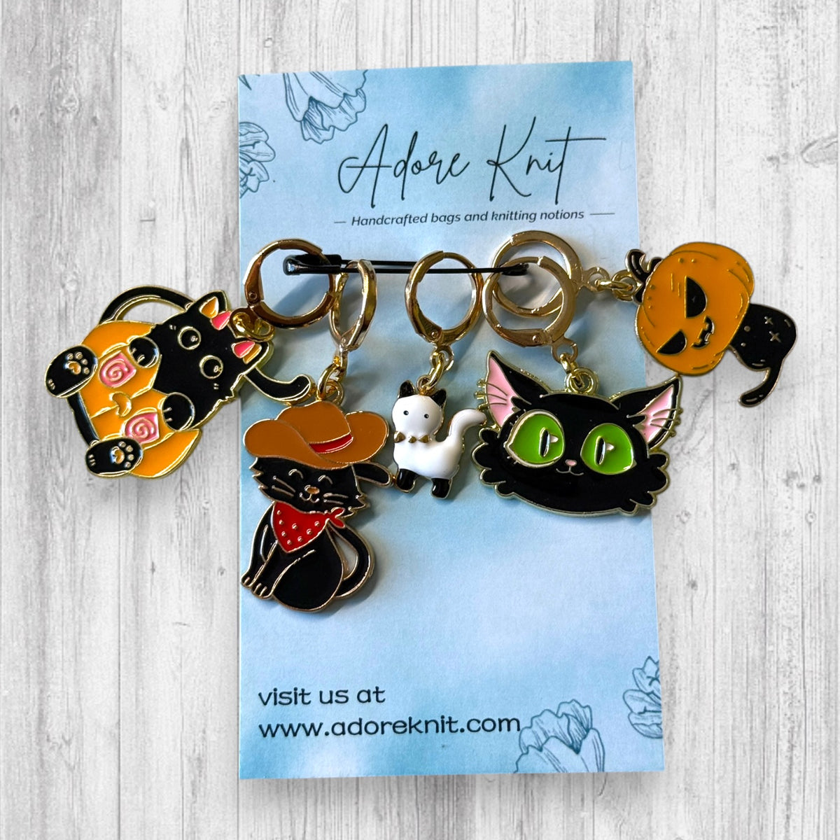 Pawsitively Haunted Set of Progress Markers