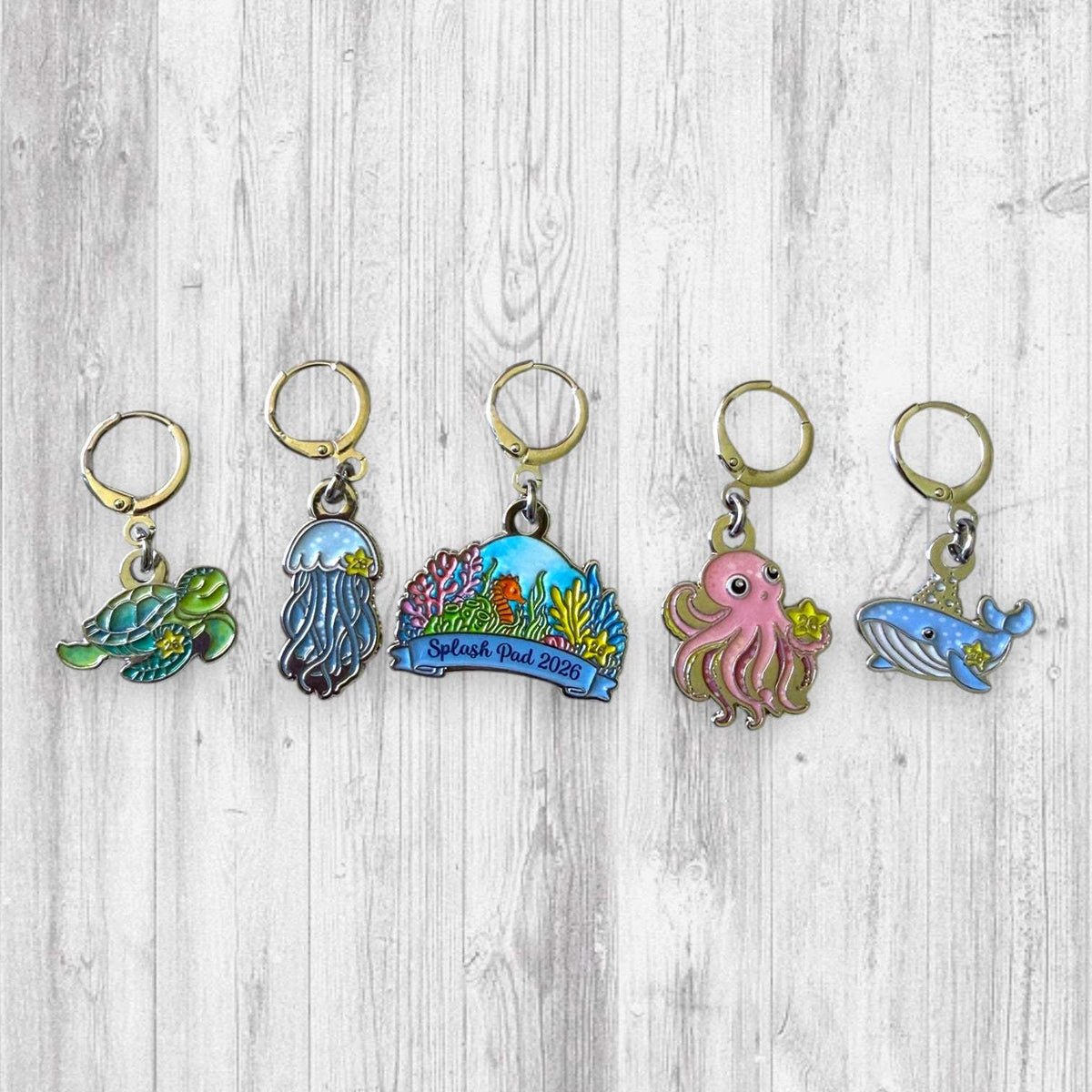 AdoreKnit 2026 Exclusive Splash Pad Party Crew Progress Marker Sets