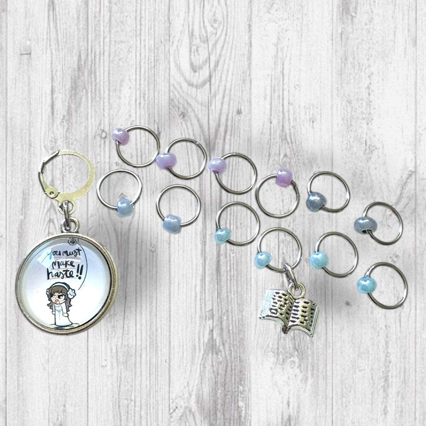 You Must Make Haste Progress and Stitch Markers