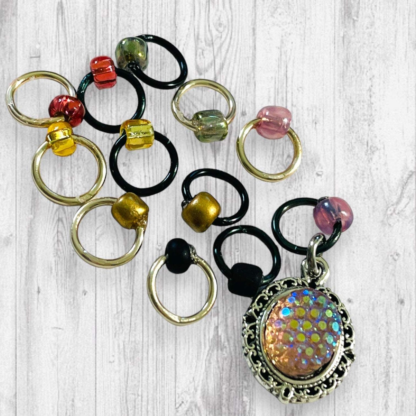 I Waited 650 Years to Hatch Progress and Stitch Markers