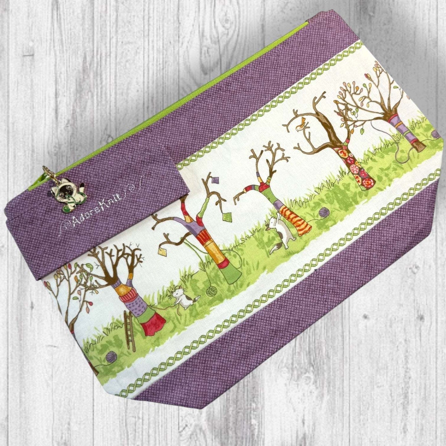 Tree Meowgicians Project Bag