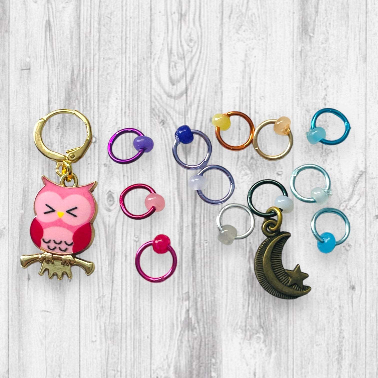 You are Hootiful! Progress Marker Set - AdoreKnit