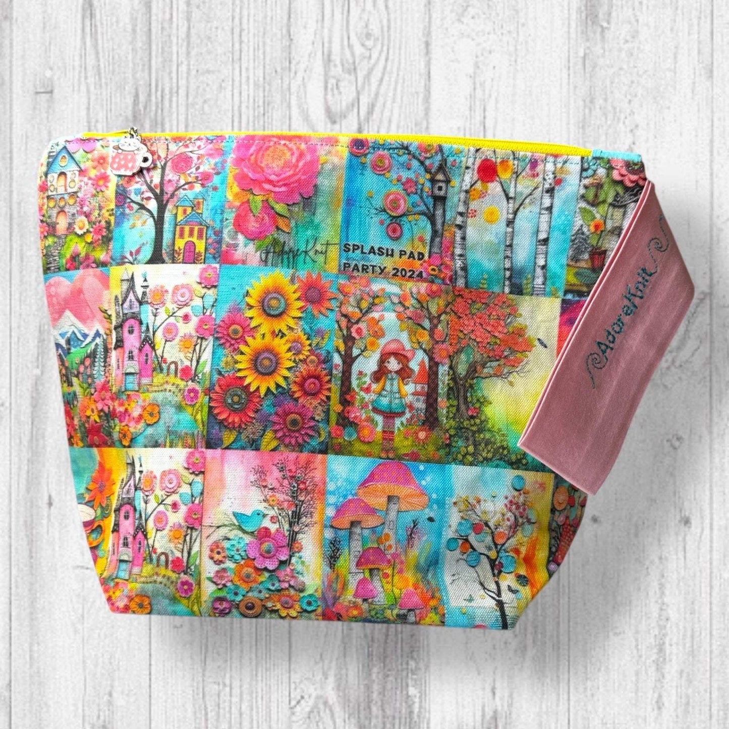 2025 Exclusive Splash Pad Party Cottage Blooms Collection Project Bag Equator, Day-to-Day, Carry All