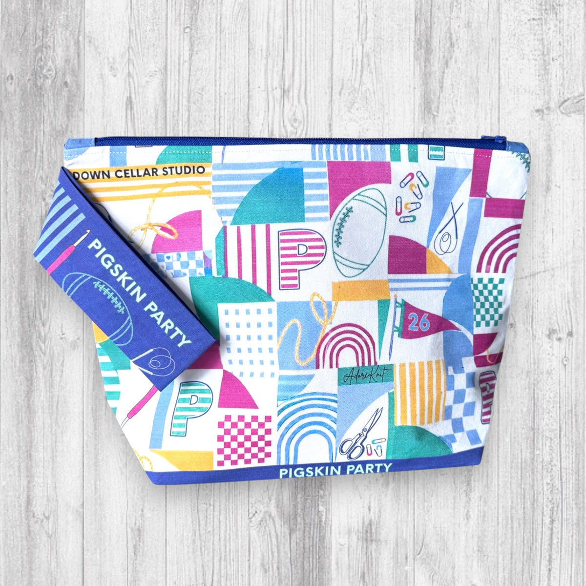 2026 Exclusive Pigskin Party Zippered Bags