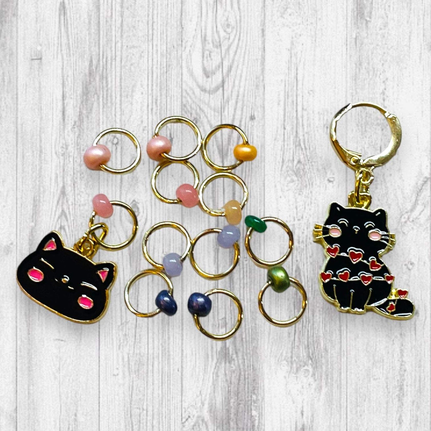 Turbulent Black Cat!!!! Progress Marker Set - AdoreKnit