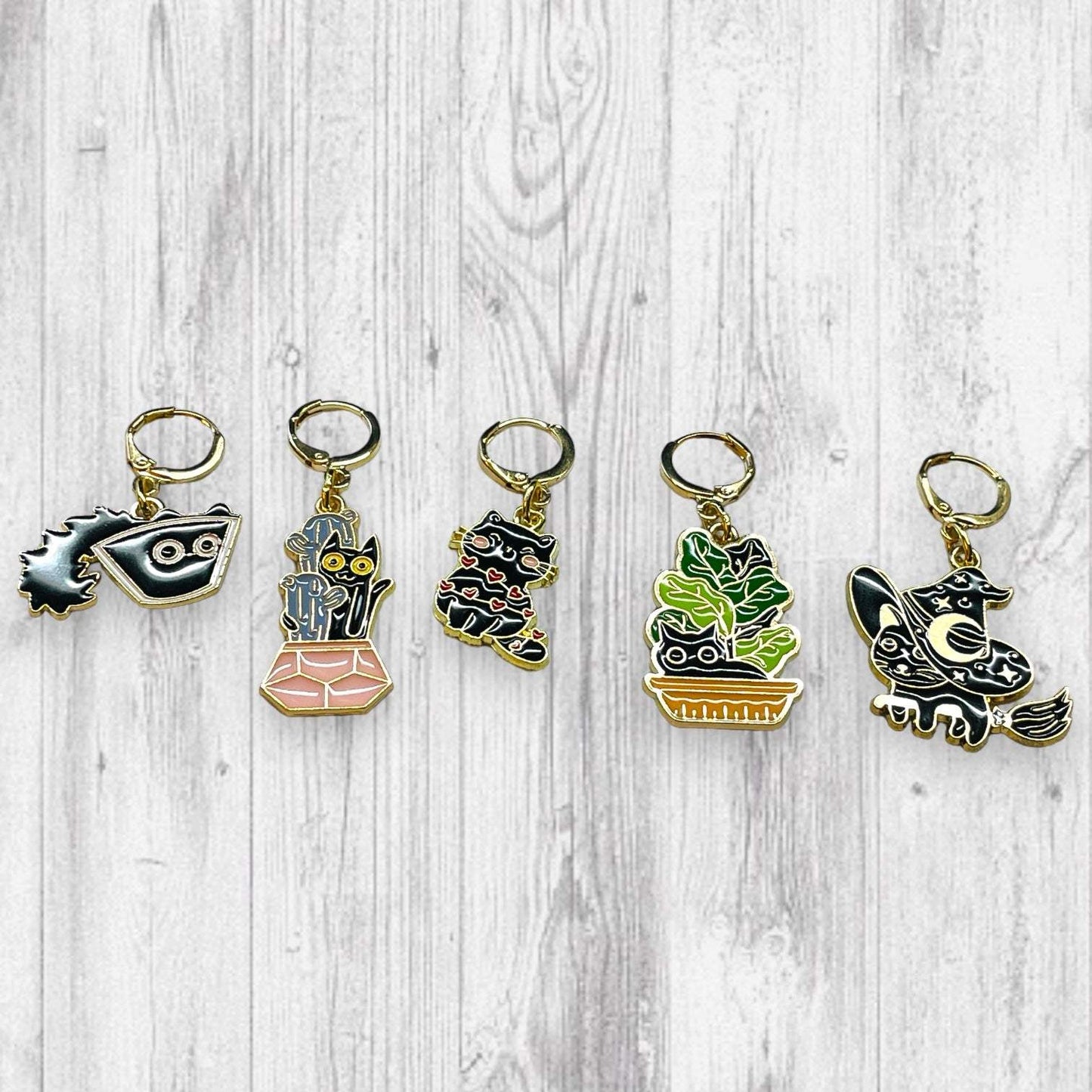 Turbulent Black Cat!!!! Progress Marker Set - AdoreKnit