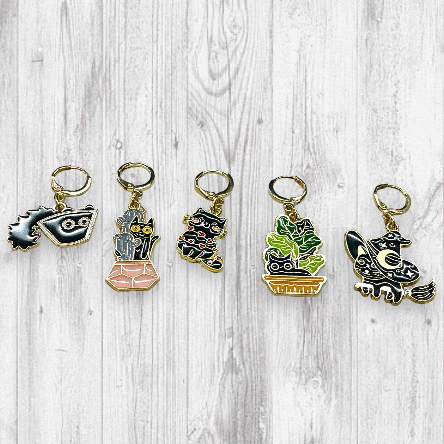 Turbulent Black Cat!!!! Progress Marker Set - AdoreKnit