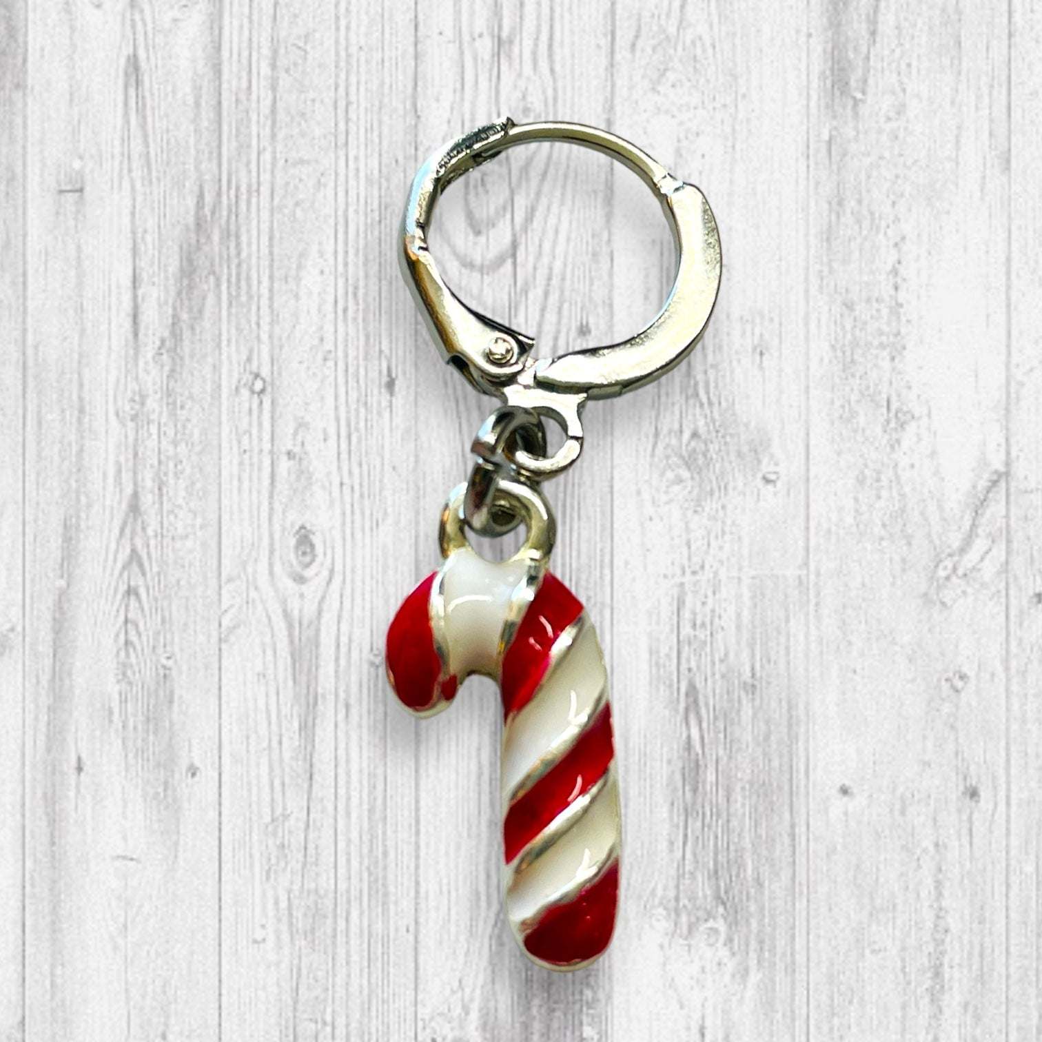 Peppermint Gnome Progress and Stitch Markers too - AdoreKnit