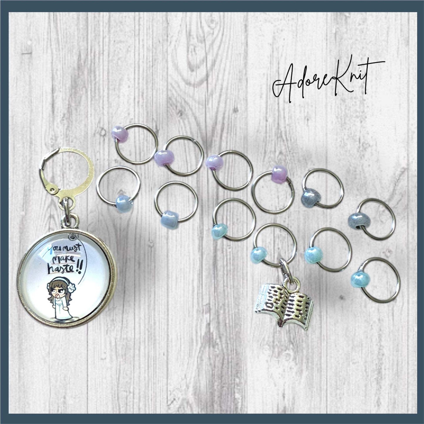 You Must Make Haste Progress and Stitch Markers