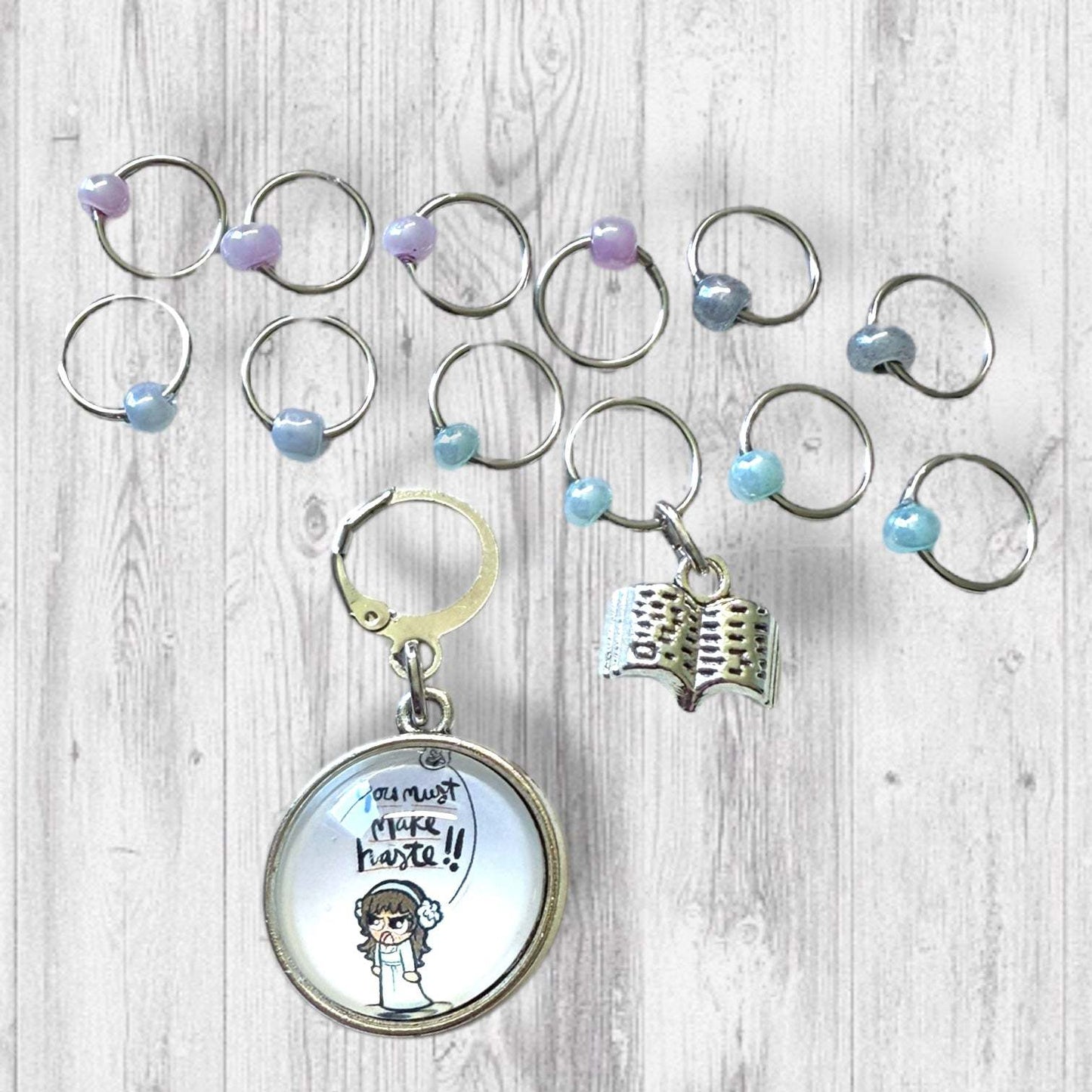 You Must Make Haste Progress and Stitch Markers