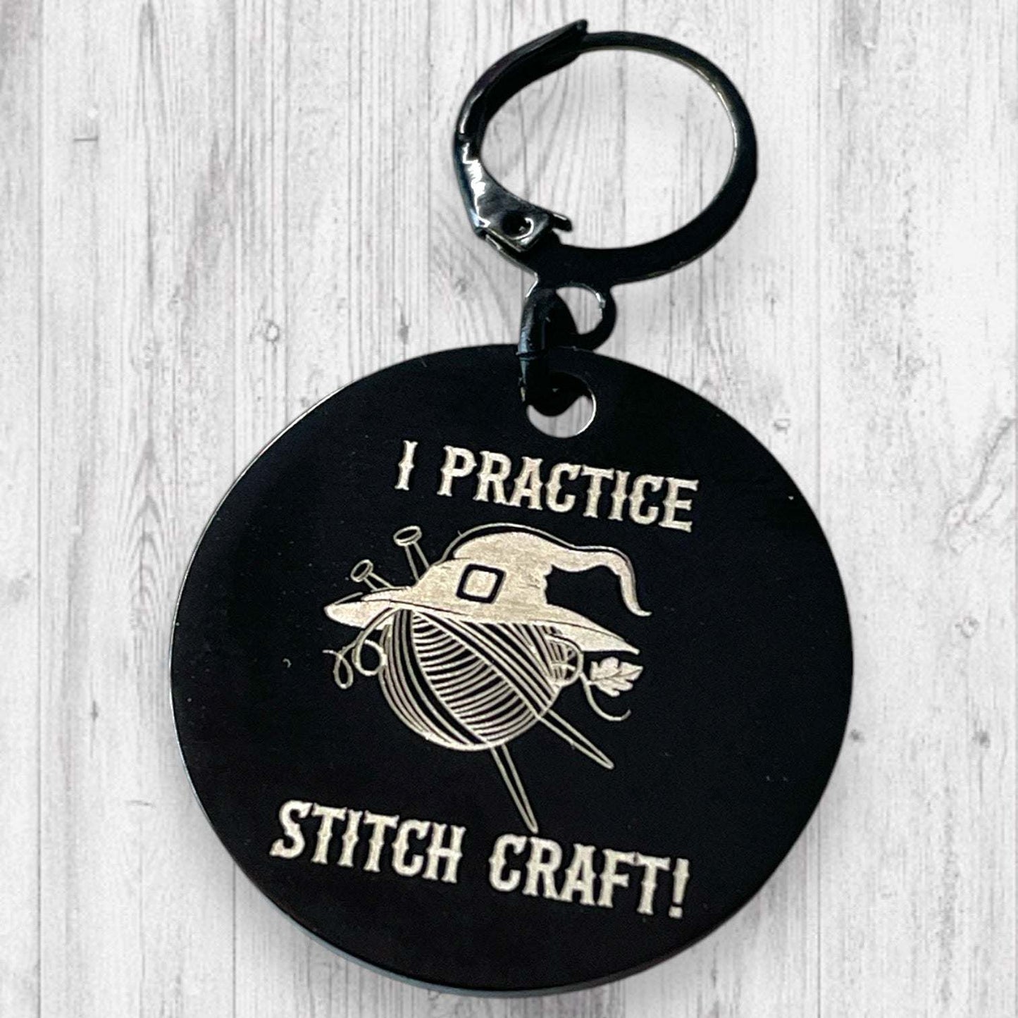 I Practice Stitch Craft! Progress and Stitch Markers