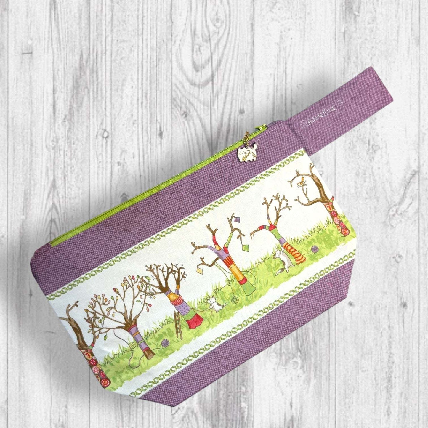 Tree Meowgicians Project Bag