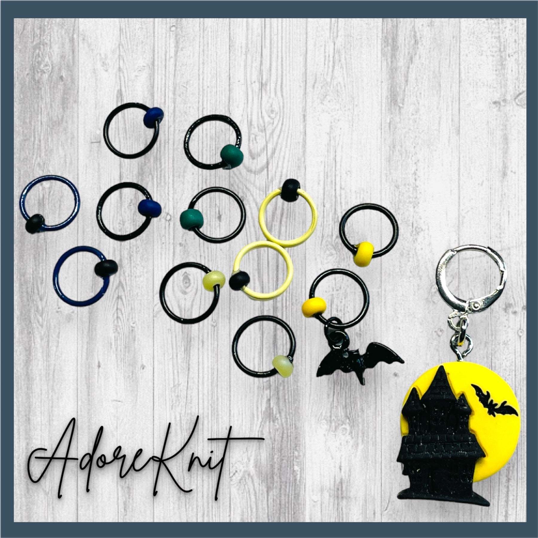 If You’ve Got it, Haunt it! Progress and stitch markers - AdoreKnit