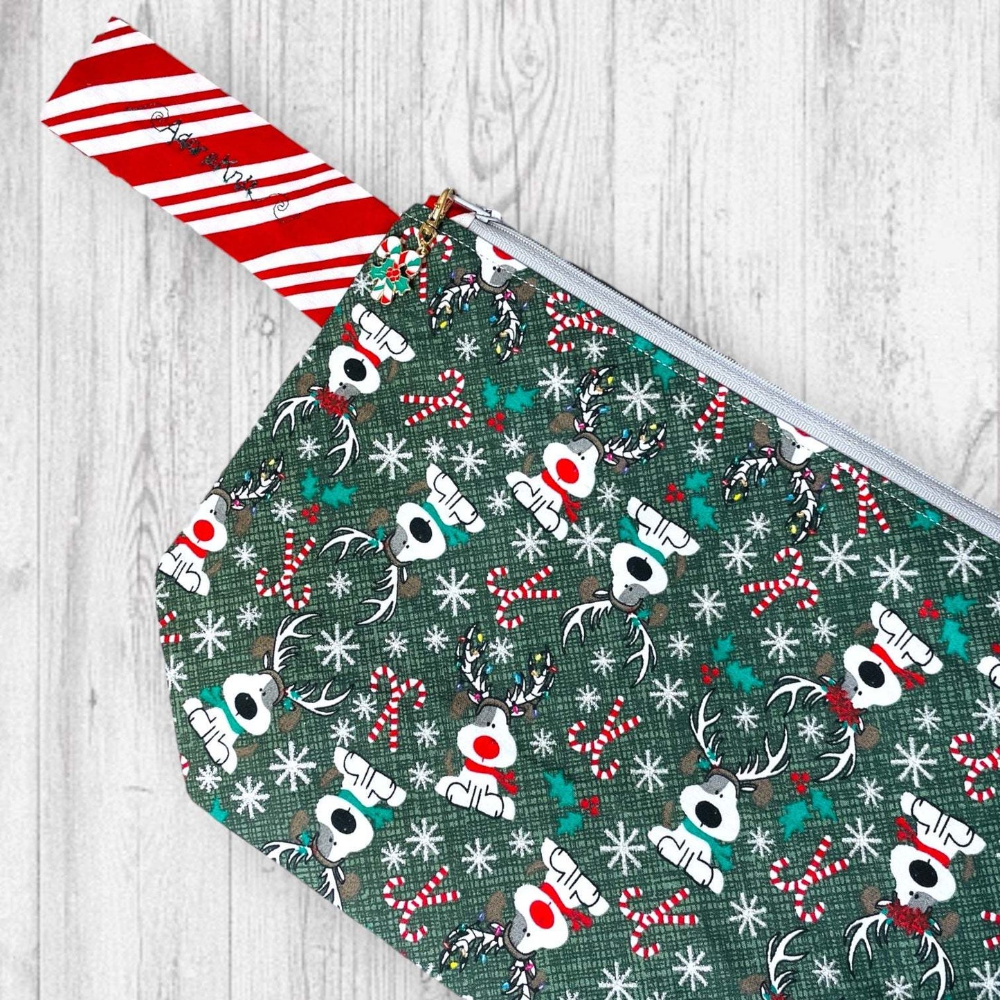Candy Canines & Christmas Lights Project Bag