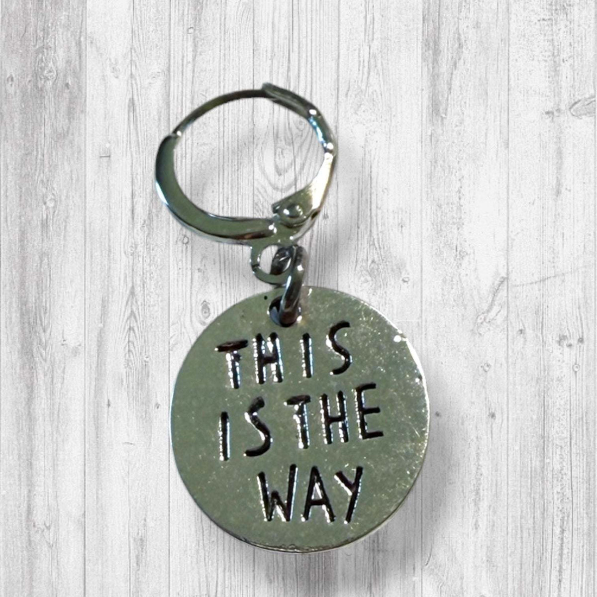 This Is the Way to Finish the Project Progress and Stitch Markers