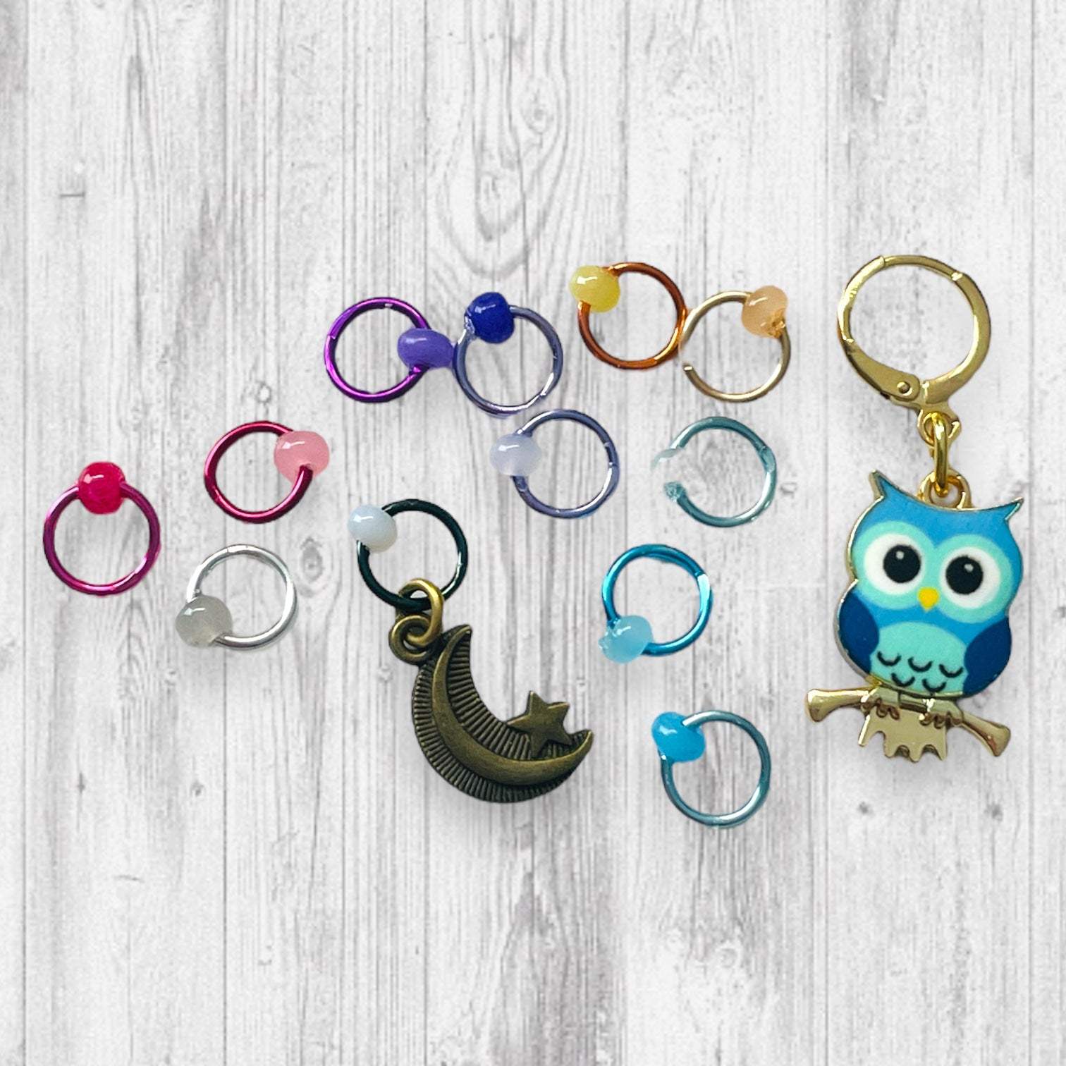 You are Hootiful! Progress Marker Set - AdoreKnit