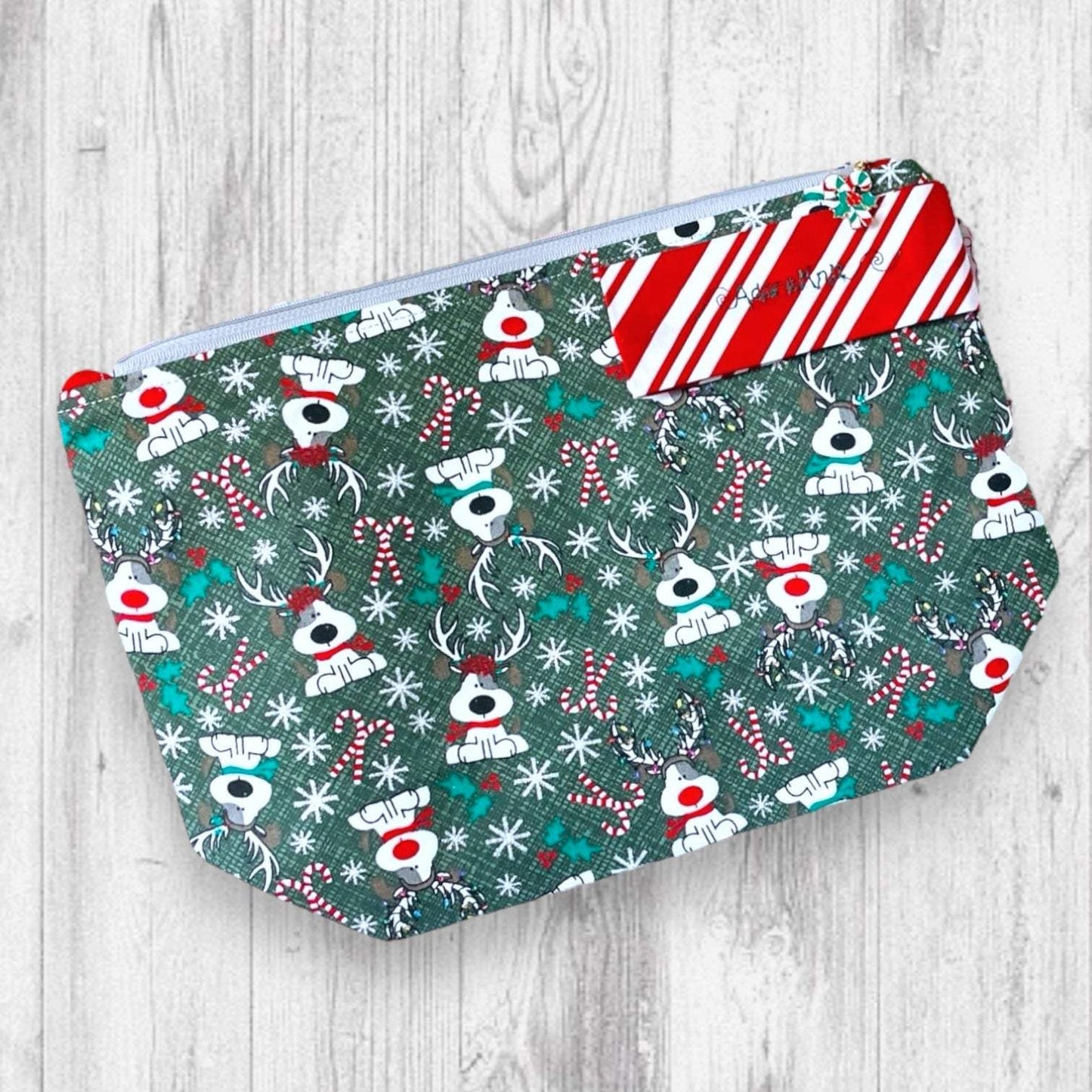 Candy Canines & Christmas Lights Project Bag