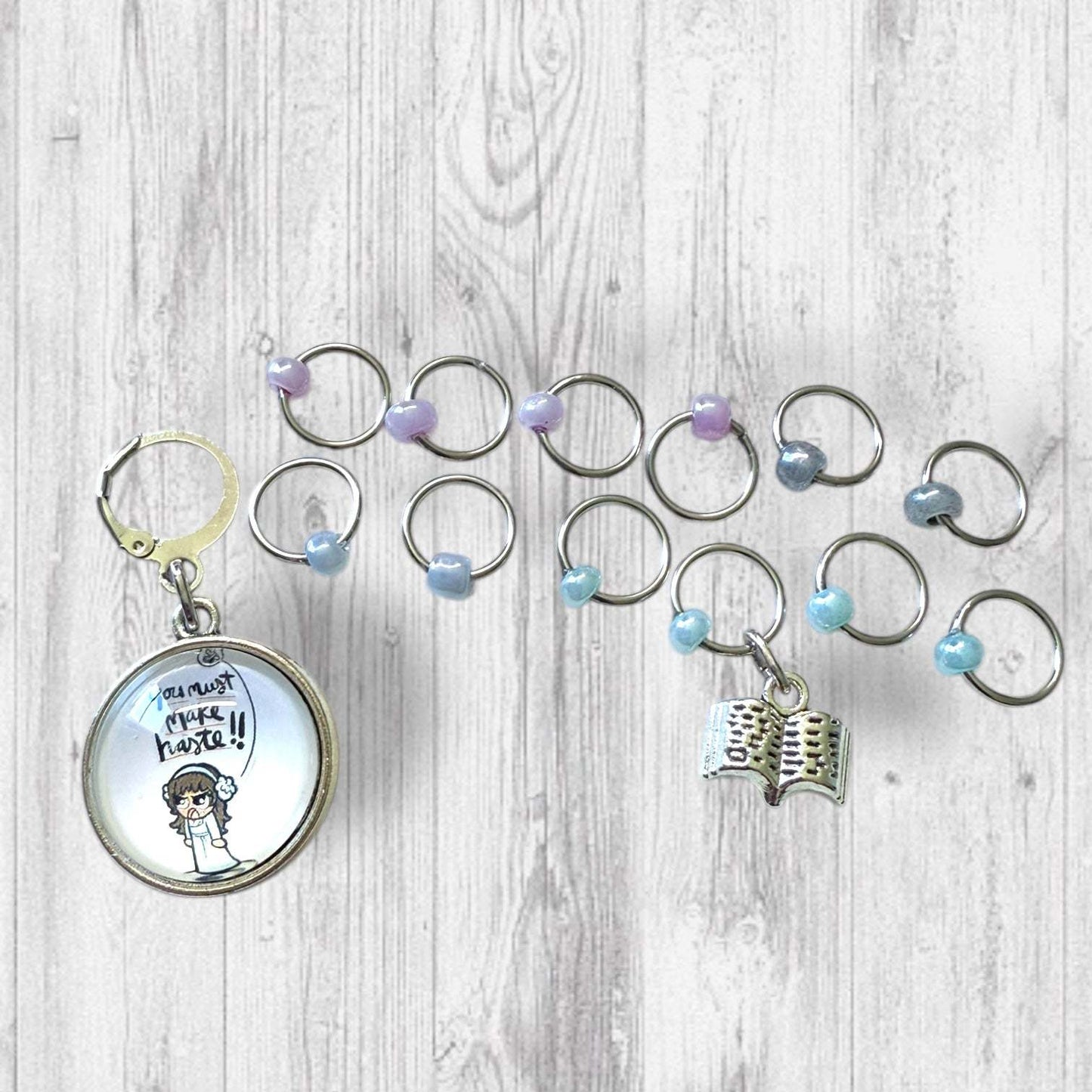 You Must Make Haste Progress and Stitch Markers
