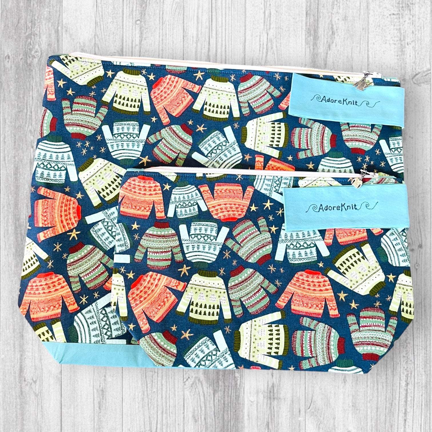 Sweater Knitting Project Bag - AdoreKnit