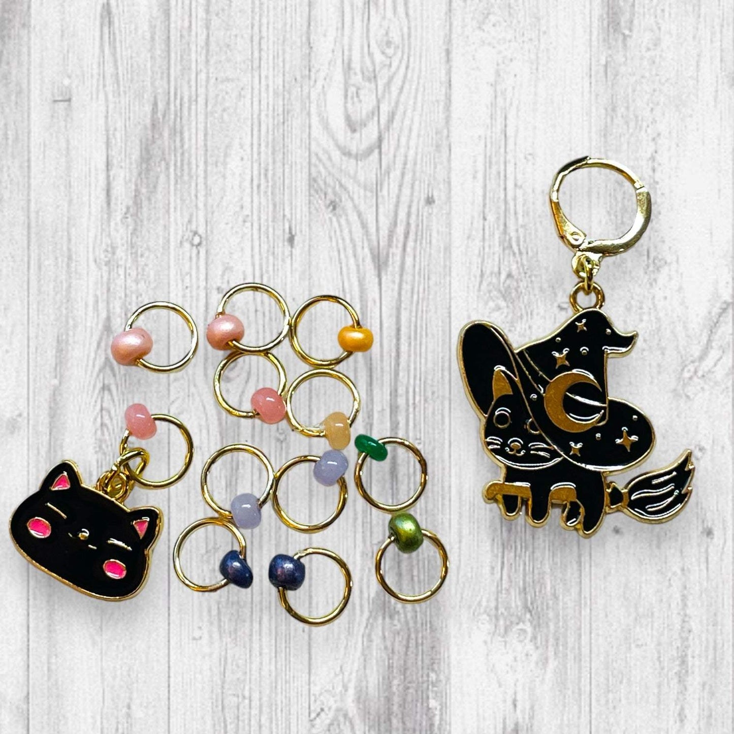 Turbulent Black Cat!!!! Progress Marker Set - AdoreKnit