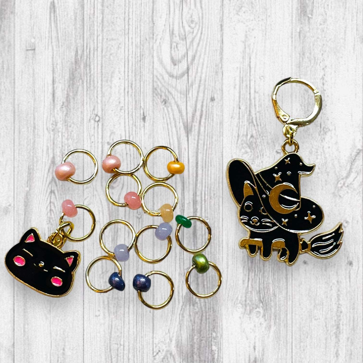 Turbulent Black Cat!!!! Progress Marker Set - AdoreKnit