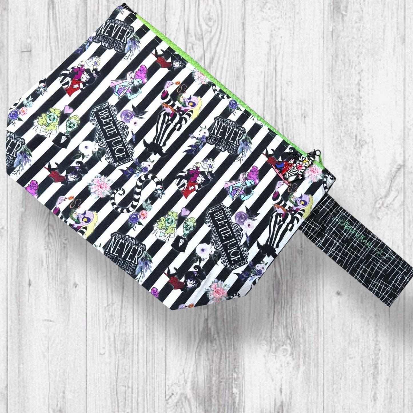 Beetlejuice Stripes Project Bag