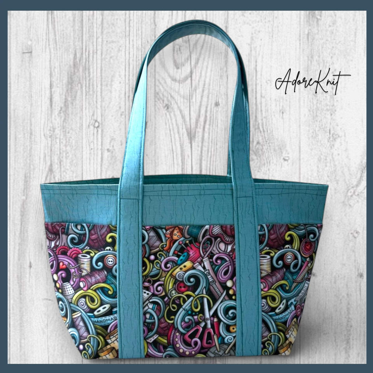 Stitchcraft and Scribbles Project Bag