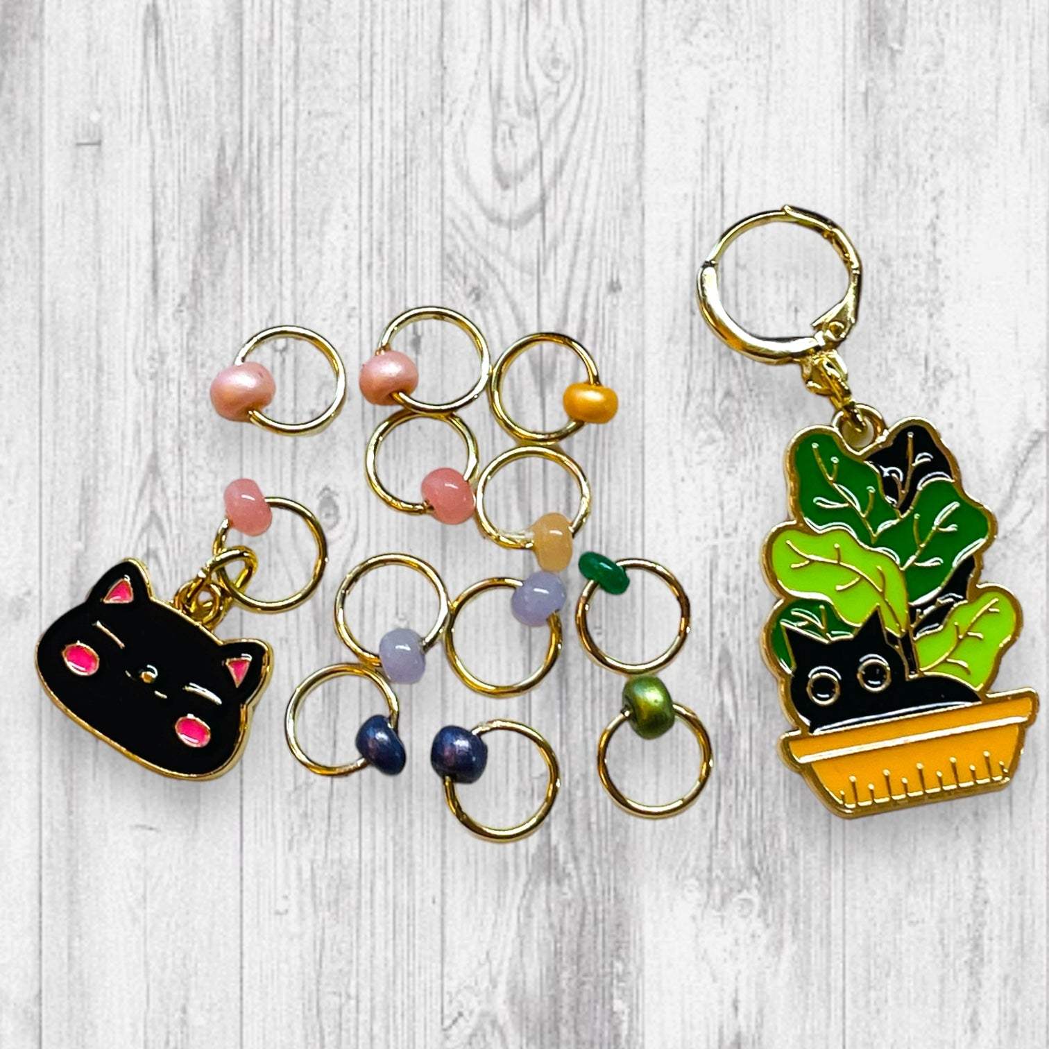 Turbulent Black Cat!!!! Progress Marker Set - AdoreKnit