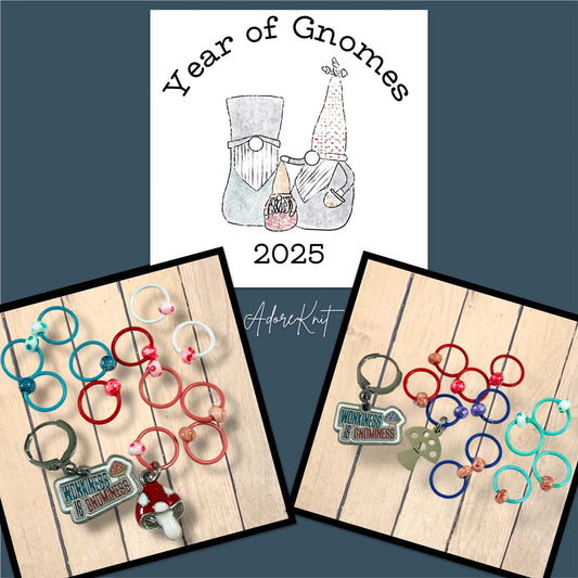 2025 Wonkiness is Gnominess Progress and Stitch Markers for Imagined Landscapes