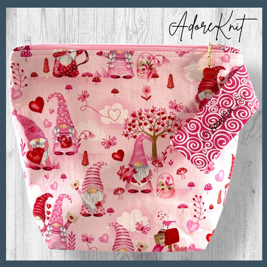 A Little Love and A Lot of Gnomes Project Bag