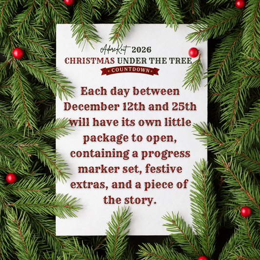 2026 Christmas Under the Tree Countdown | Christmas Stitch Marker Advent | AdoreKnit