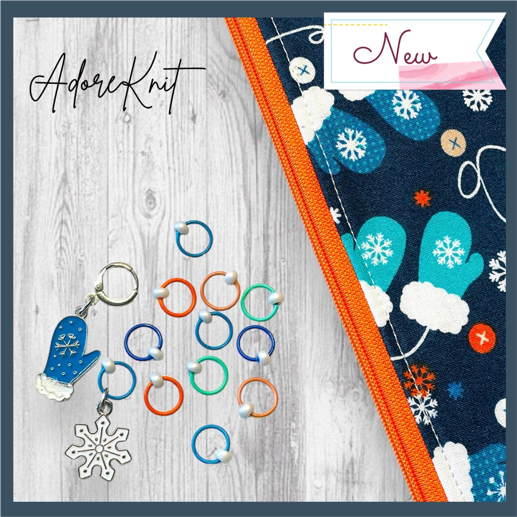 I Love Knitting Progress and Stitch Markers – AdoreKnit