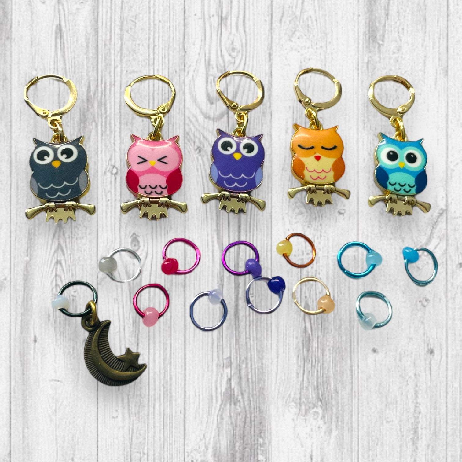 You are Hootiful! Progress Marker Set - AdoreKnit