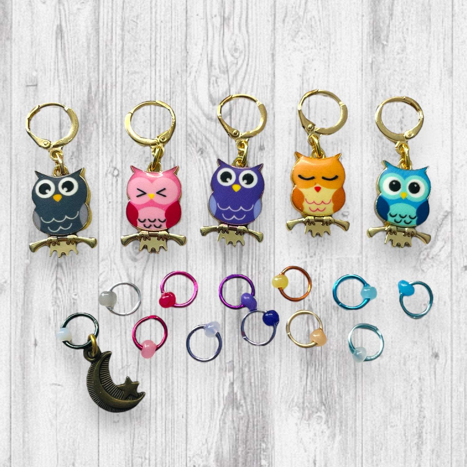 You are Hootiful! Progress Marker Set - AdoreKnit