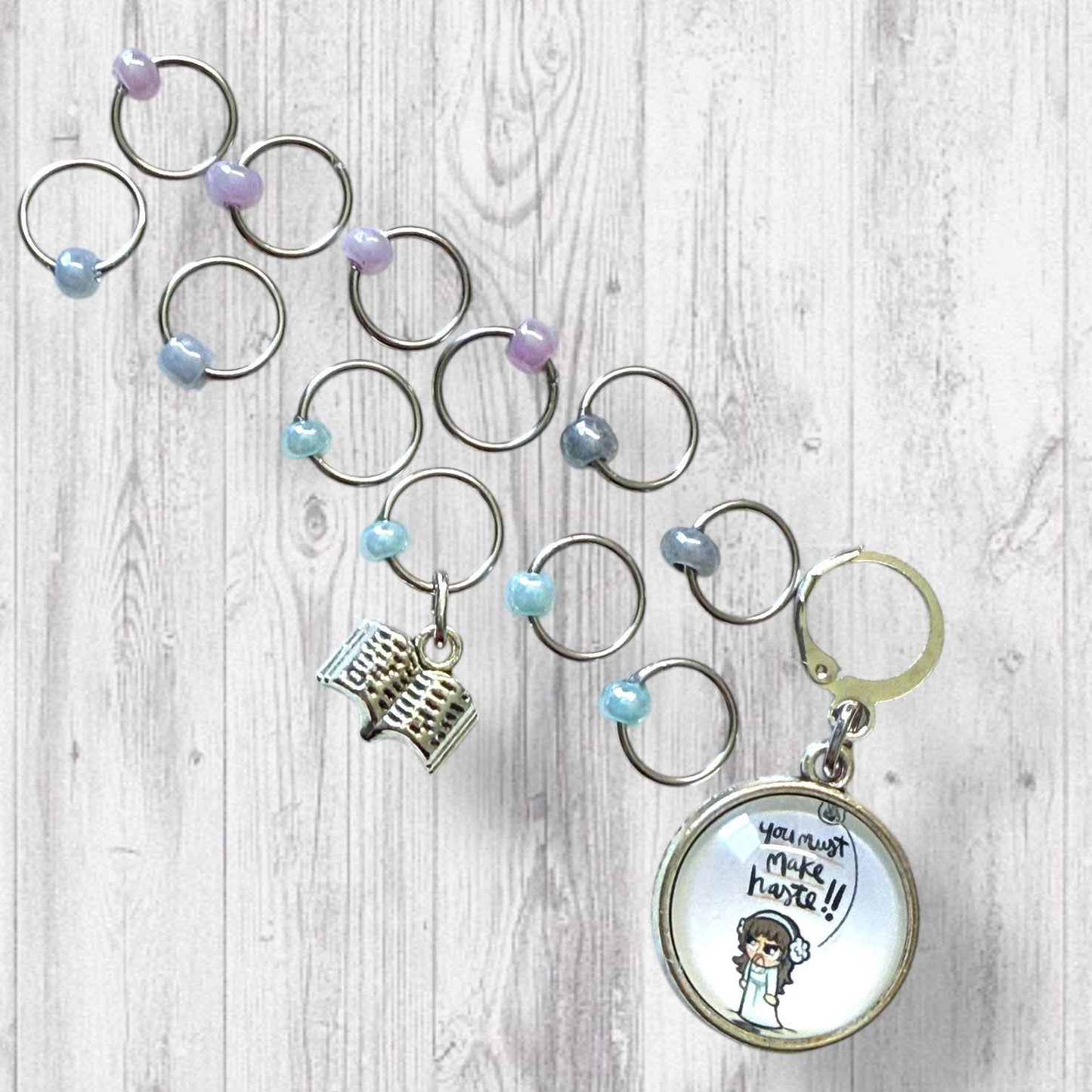 You Must Make Haste Progress and Stitch Markers
