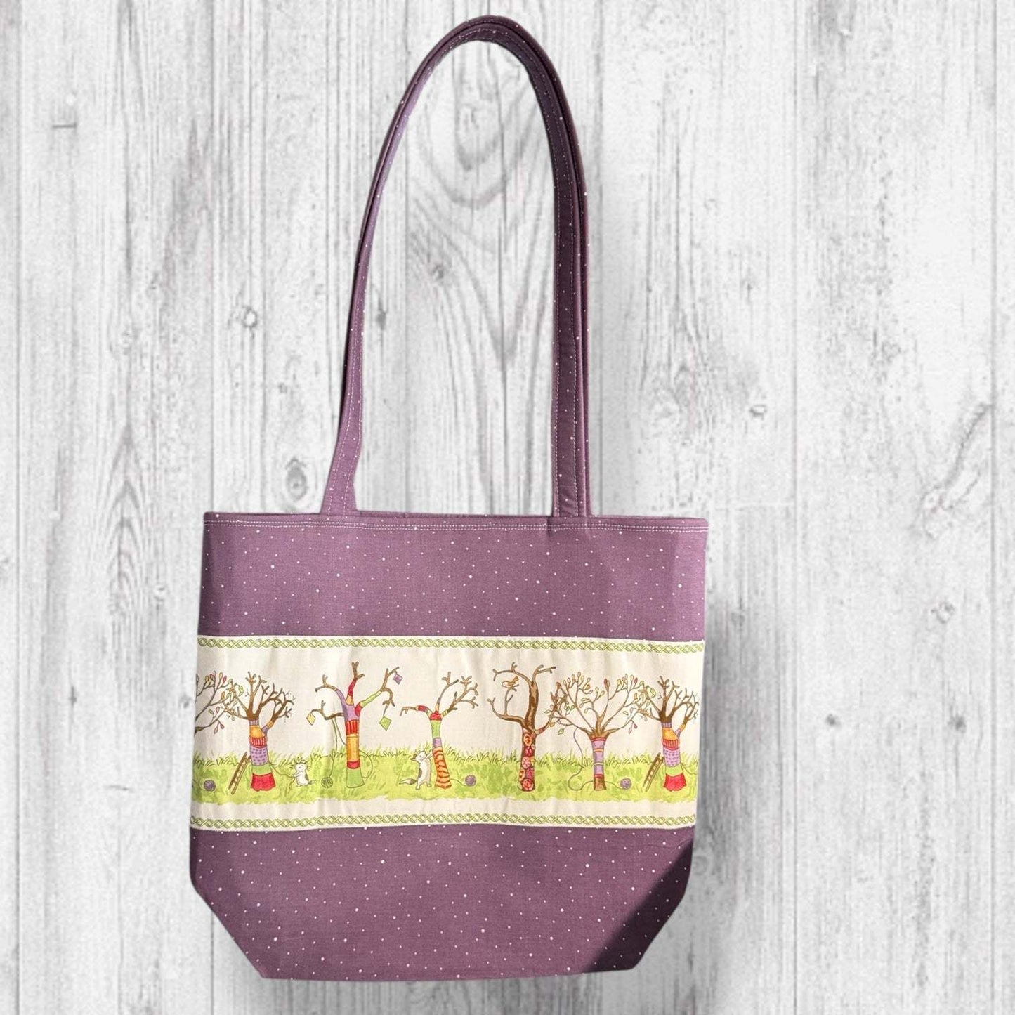 Tree Meowgicians Project Bag