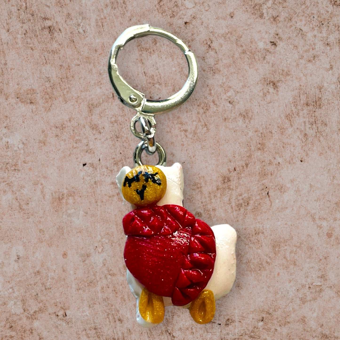 Alpacas in Scarves or Sweaters Progress and Stitch Markers - AdoreKnit