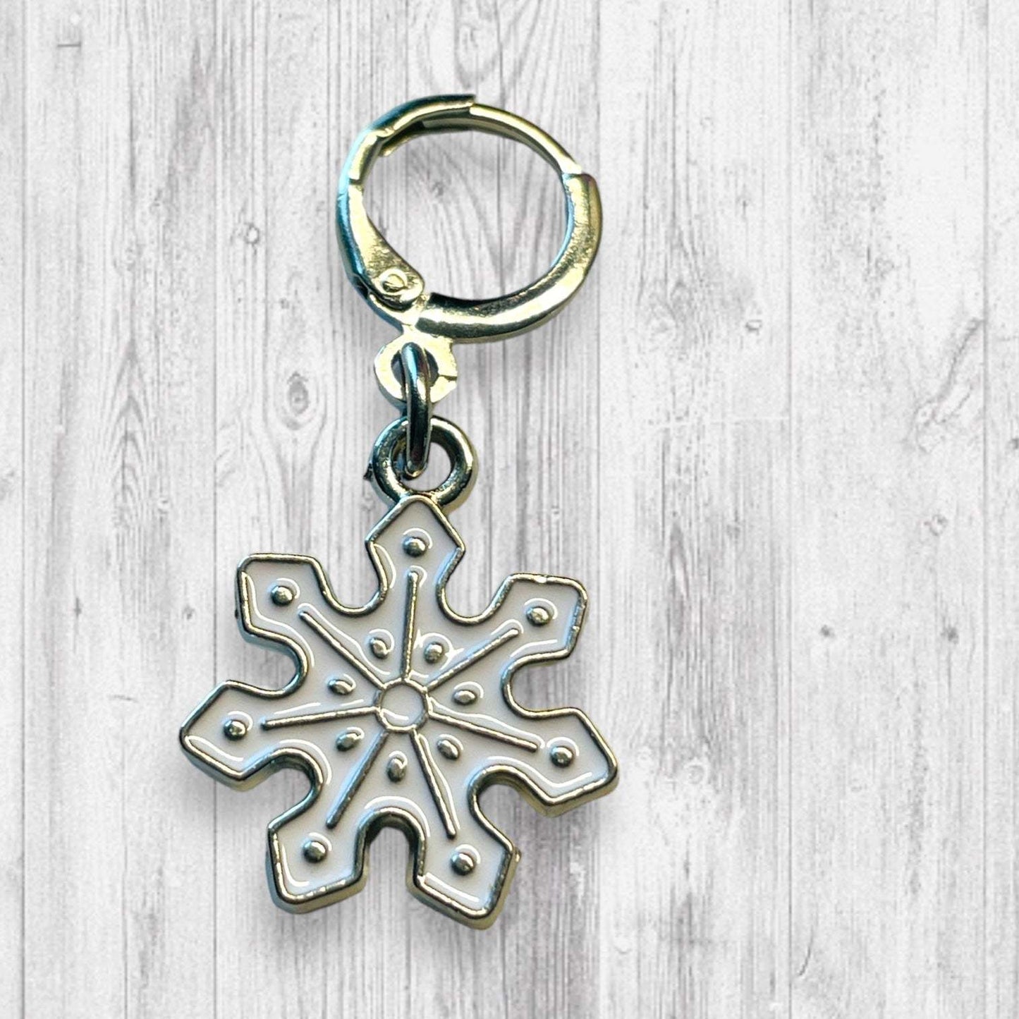 Time for some Mitten Knittin' (White) Progress and Stitch MarkersAdoreKnitTime for some Mitten Knittin' Progress and Stitch Markers are here to help with your accessory knitting!  These stitch markers are great for a knitter or crocheter. Mitten Knittin' (White) Progress