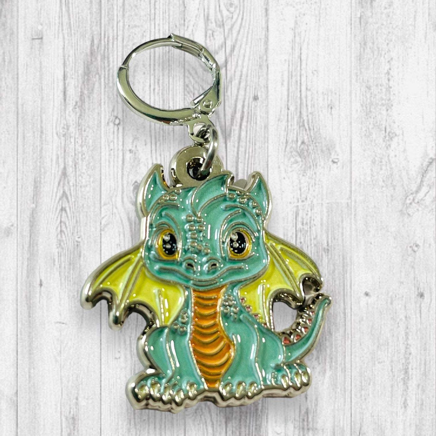 No Dragon Can Resist Progress and Stitch Markers