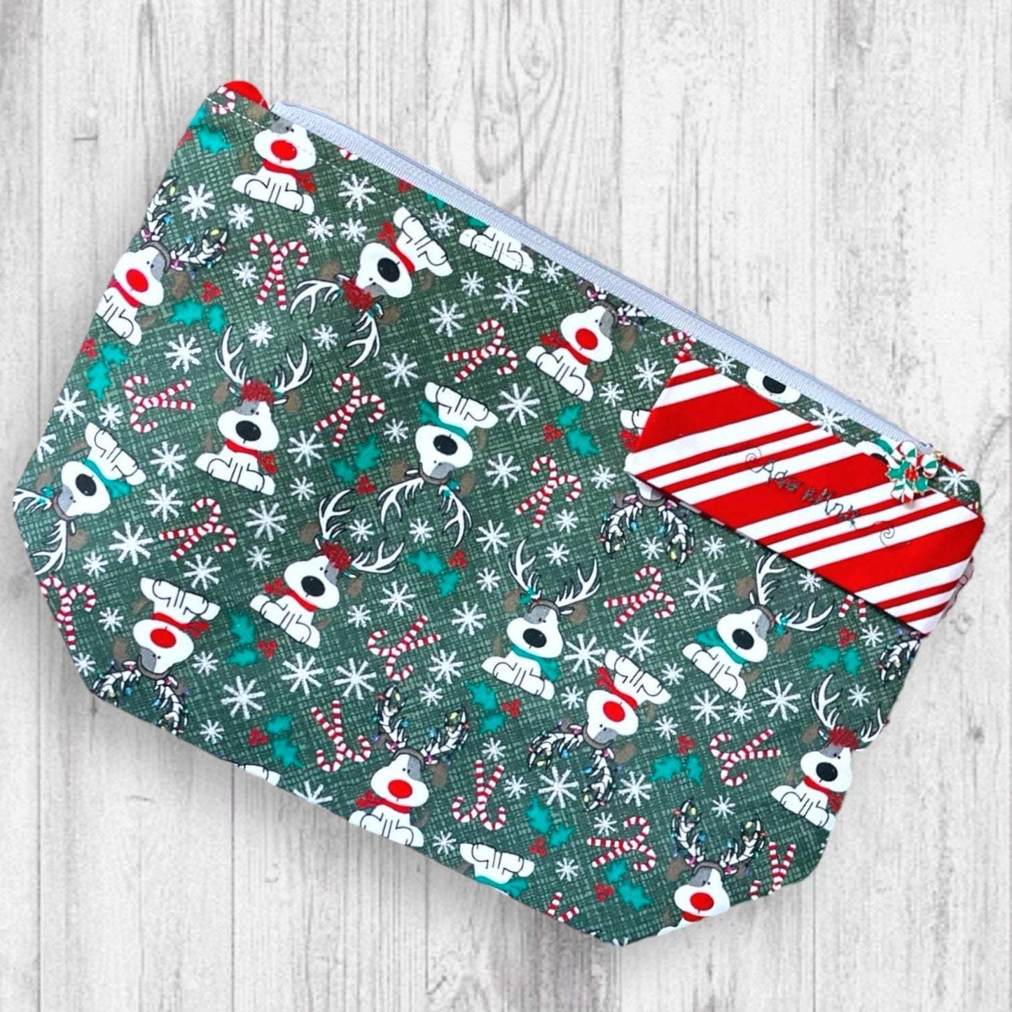 Candy Canines & Christmas Lights Project Bag