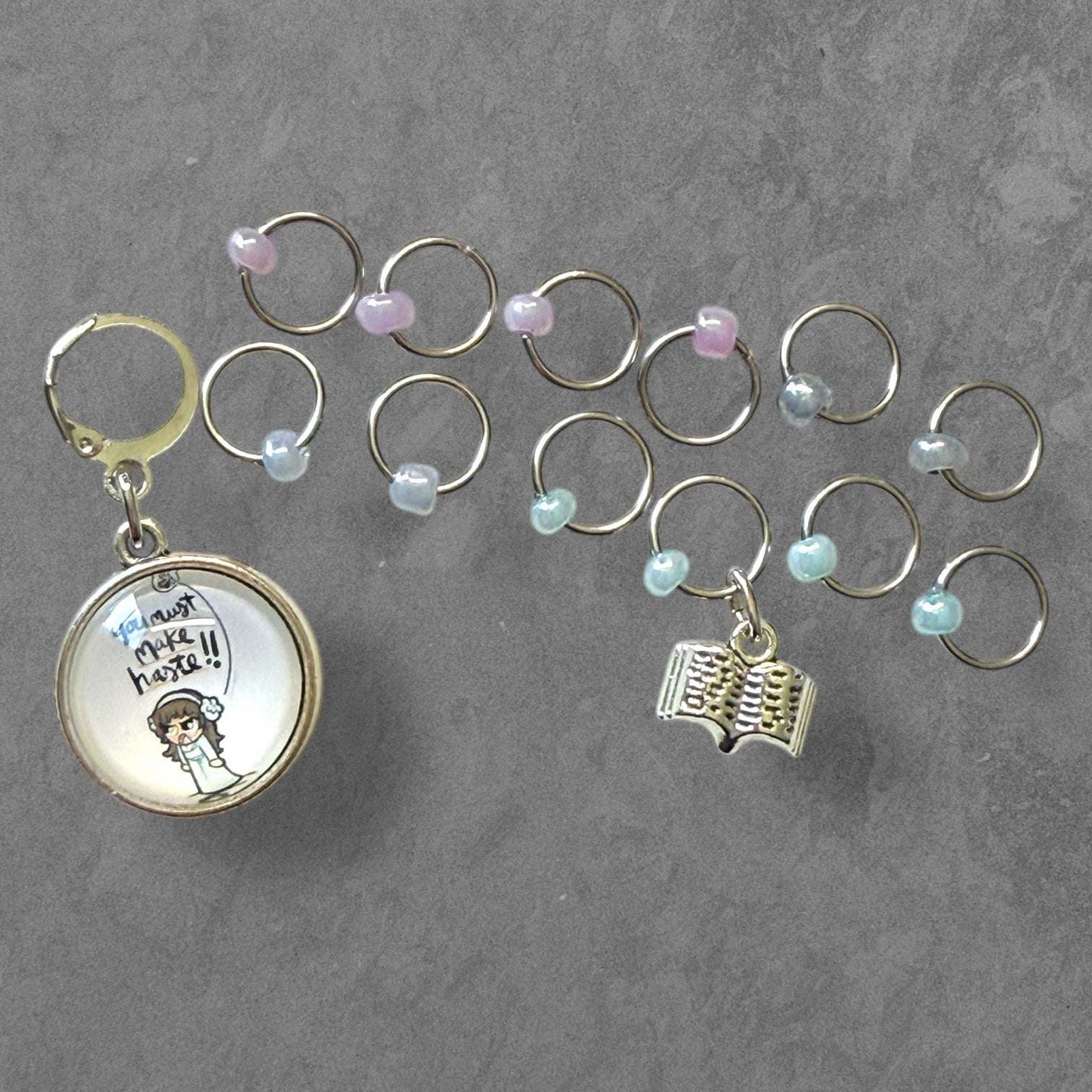 You Must Make Haste Progress and Stitch Markers