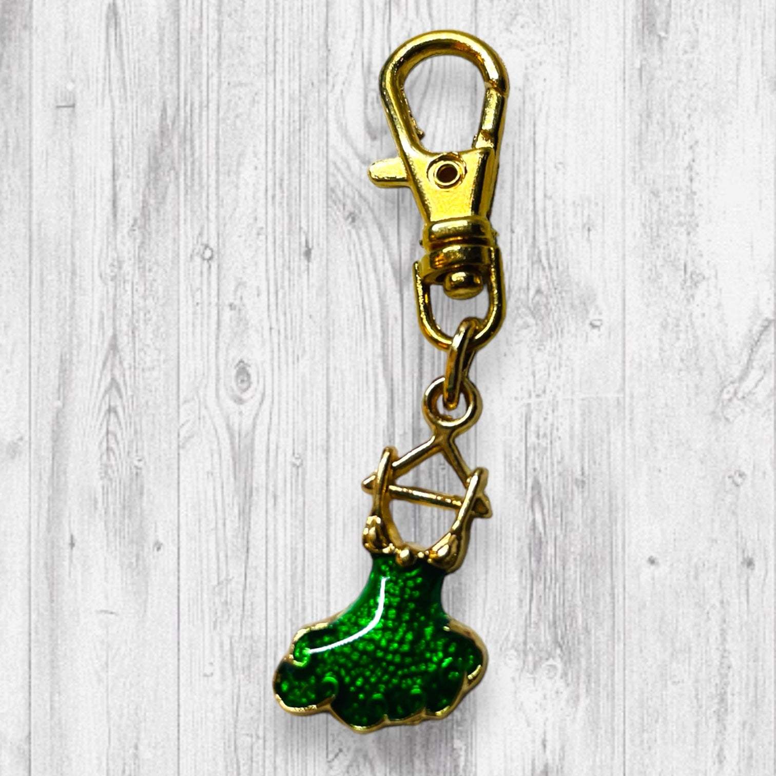 May Your Heart be as Light as a Song Progress and Stitch Markers - AdoreKnit